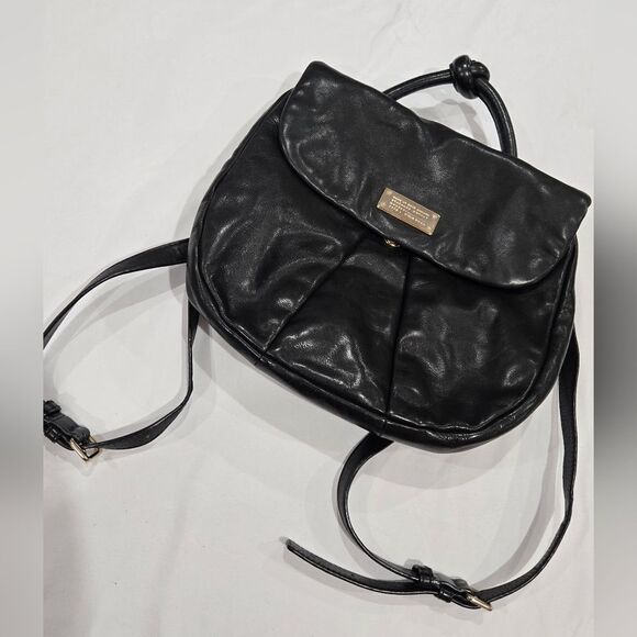 Marc by Marc Jacobs Black Leather Backpack main image 11